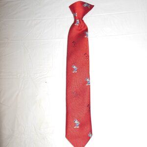 Boys Balancine The Tie Works Disney Red Mickey Mouse Clip-On Tie